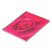 Bloc-note Rouge romantique Rose rose v2 (Tourné)