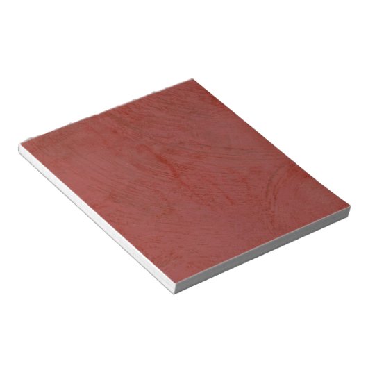 Bloc-note Rouge solide (Incliné)