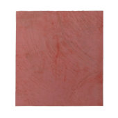 Bloc-note Rouge solide (Devant)