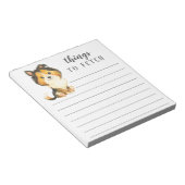 Bloc-note Rough Collie Thèmes à extraire (Incliné)