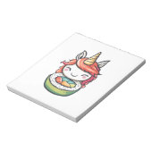 Bloc-note Rouleau de Sushi Licorne (1) (Tourné)