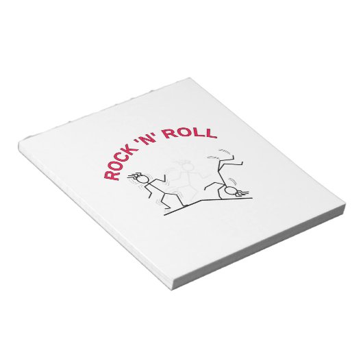 Bloc-note Rouleau Rock 'N' (Incliné)