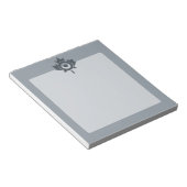 Bloc-note Rounde canadienne de la feuille d'érable Mod CANAD (Incliné)