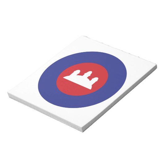 Bloc-note Roundel cambodgien (Tourné)
