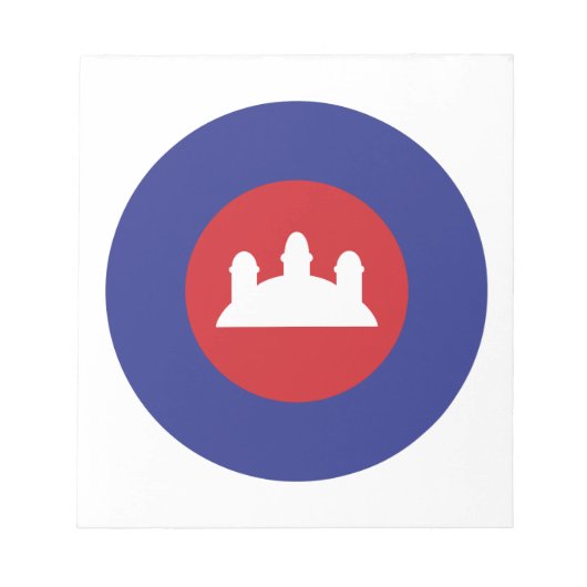 Bloc-note Roundel cambodgien (Devant)