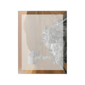Bloc-note Rover Curiosity Du Laboratoire Scientifique Mars.  (Tourné)