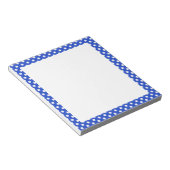 Bloc-note Royal Blue Combination Pois par STaylor (Incliné)