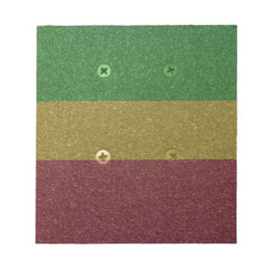 Bloc-note Ruban adhésif de skateboard Rasta
