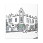 Bloc-note rue de la vieille ville (Devant)