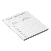 Bloc-note russe | Pratique de conciliation Verbes (Incliné)