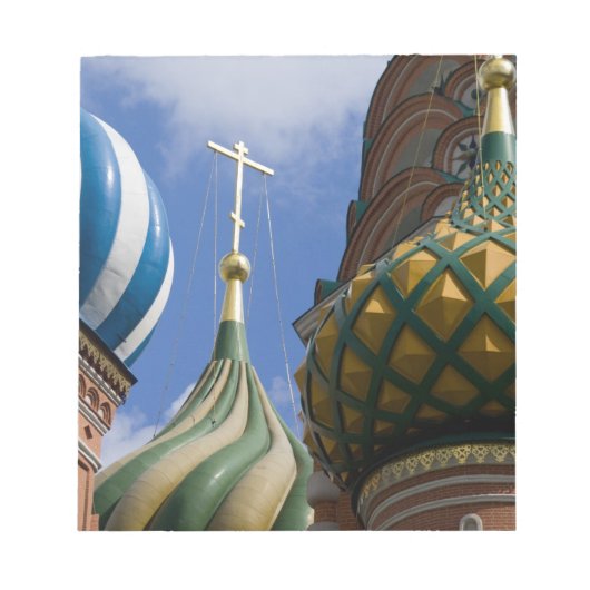 Bloc-note Russie, Moscou, place Rouge. Saint-Basile (Devant)