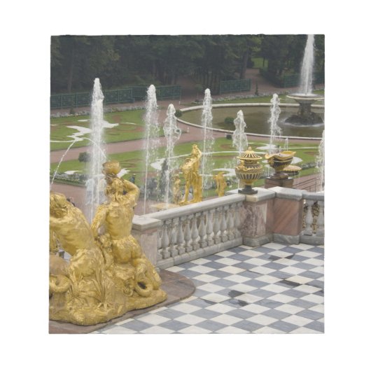 Bloc-note Russie, Saint-Pétersbourg, Peterhoff (alias (Devant)