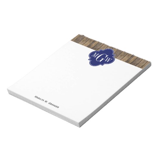 Bloc-note Rustic Wood L (Tourné)