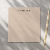 Bloc-note Rustique Kraft