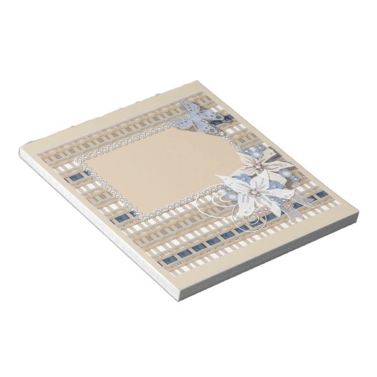 Bloc-note Rustique, mariage (Incliné)