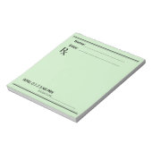 Bloc-note Rx Prescription Pad – Write Your Own Notes (Tourné)