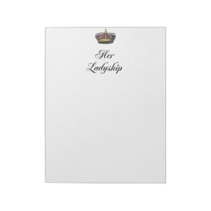 Bloc-note Sa dignité