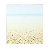 Bloc-note Sable et mer Calme Côté (Devant)