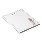 Bloc-note Sac de golf élégant Golfeurs personnalisés (Incliné)