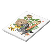 Bloc-note Safari animal (Tourné)