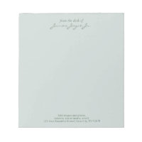 Sage Élégant Écriture Manuscrite De Sur Le Bureau