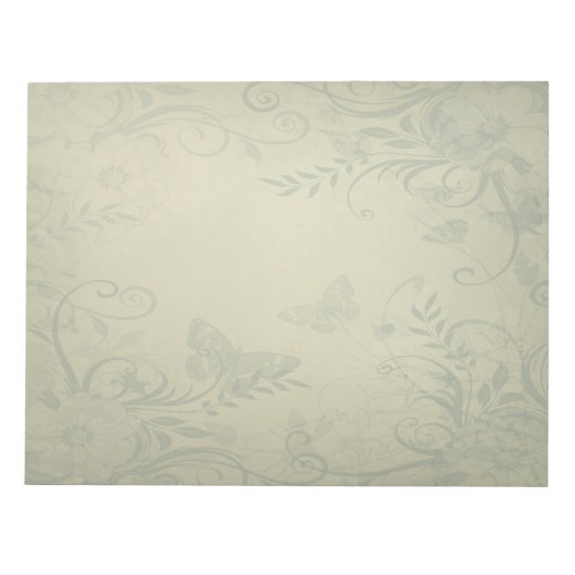 Bloc-note Sage Vert Vintage (Devant)