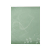 Bloc-note Sage Vert Vintage (Tourné)