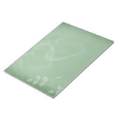 Bloc-note Sage Vert Vintage (Incliné)
