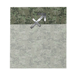 Bloc-note Sagittaire d'argent Zodiac Woodland Camion numériq