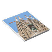 Bloc-note Sagrada Familia à Barcelone, Espagne (Incliné)