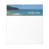 Bloc-note Saint Lucia Beach Paysage tropical (Devant)