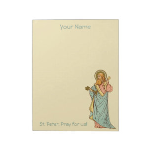 Bloc-note Saint Pierre l'apôtre (RLS 14) 21,59 cm x 27,94 cm