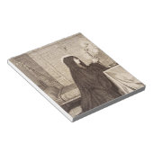 Bloc-note Saint Scholastica Patroness of school (Incliné)