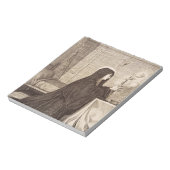 Bloc-note Saint Scholastica Patroness of school (Tourné)