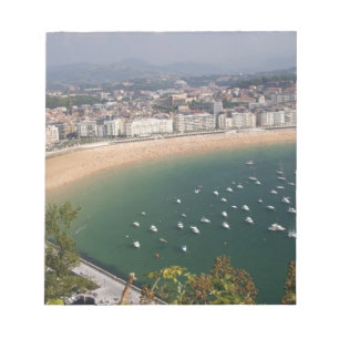 Bloc-note Saint-Sébastien, Espagne. La ville basque de San