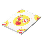 Bloc-note Saint Valentin Emoji (Tourné)