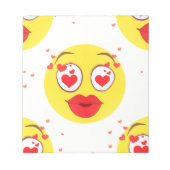 Bloc-note Saint Valentin Emoji (Devant)
