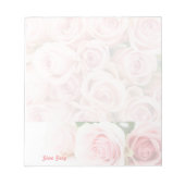Bloc-note Saint Valentin Roses Pretty Rose (Devant)