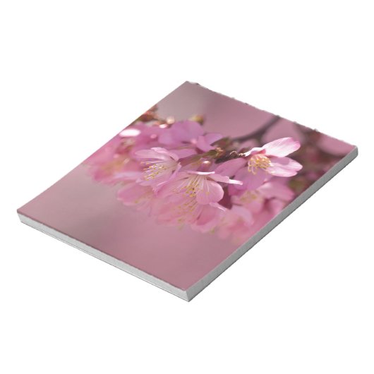 Bloc-note Sakura Cherry Blossoms Delicate Pink Bouquet (Tourné)
