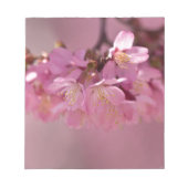 Bloc-note Sakura Cherry Blossoms Delicate Pink Bouquet (Devant)