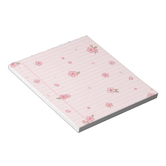 Bloc-note Sakura Rose (Incliné)