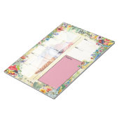 Bloc-note Salade de fruits Planificateur de repas blanc de 7 (Incliné)