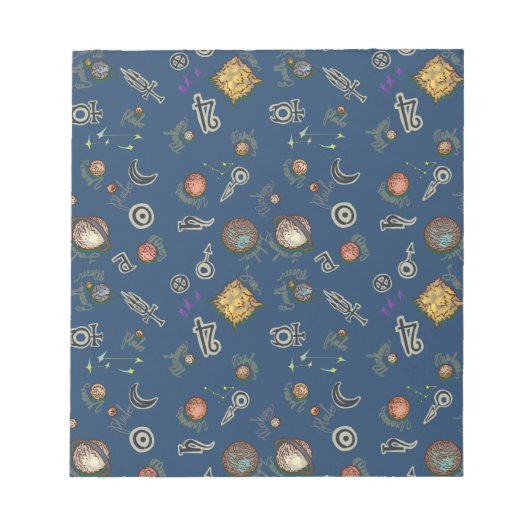 Bloc-note Salade spatiale (Devant)