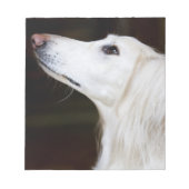 Bloc-note Saluki se lève (Devant)