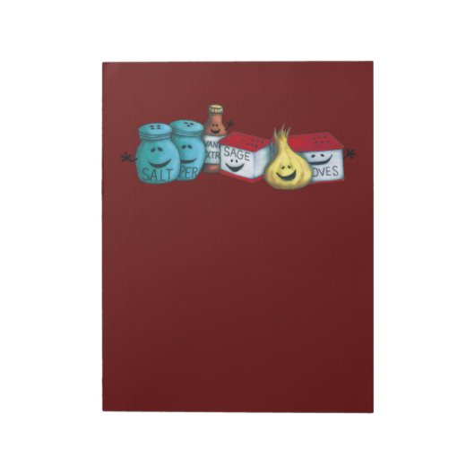 Bloc-note Salutations de Seasonings ! Noël mignon (Tourné)