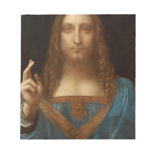 Bloc-note Salvator Mundi (Sauveur du Monde) (da Vinci)