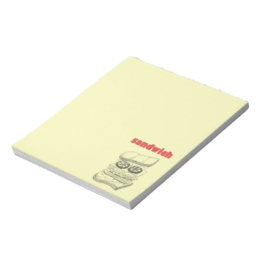 Bloc-note Sandwich (Tourné)