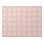 Bloc-note Sang Motif de fruits orange (Devant)