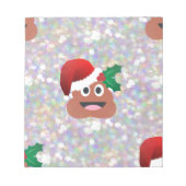 Bloc-note santa claus emoji (Devant)