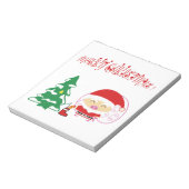 Bloc-note sapin de Noël (Tourné)